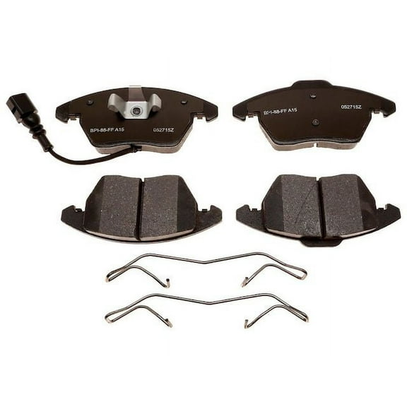 Front Brake Pad Set - Compatible with 2005 - 2013 Volkswagen Jetta Wagon 2006 2007 2008 2009 2010 2011 2012