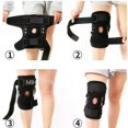 thumbnail image 5 of 1PC Adjustable Hinged Knee Brace Knee Support Wrap for Meniscus Tear Patellar Tendon Support Pain Relief Strains Sprains etc, 5 of 5