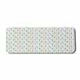 thumbnail image 1 of Abstract Computer Mouse Pad, Vertical Colorful Scratchy Rough Brush Strokes Pastel, Rectangle Non-Slip Rubber Mousepad Large, 31" x 12" Gaming Size, Pale Pink Jade Green, by Ambesonne, 1 of 2