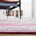 thumbnail image 5 of SAFAVIEH Tucson Jillian Traditional Machine Washable Area Rug, 6' x 6' Square, Rust/Beige, 5 of 9