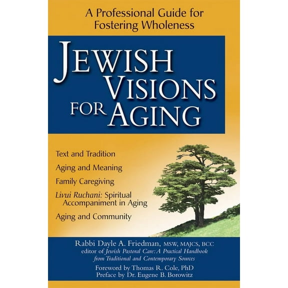 Jewish Visions for Aging: A Professional Guide for Fostering Wholeness, (Hardcover)