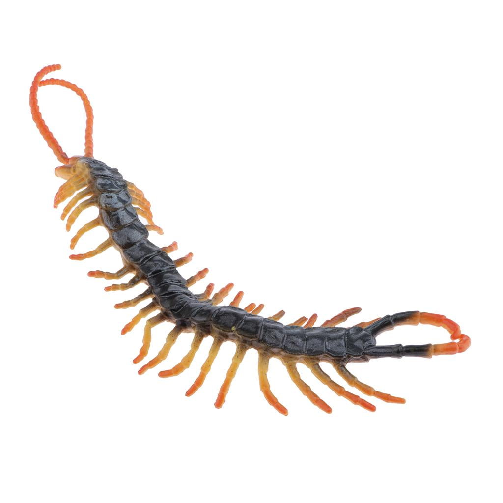 Simulation Plastic Animals Figure Kids Educational Toys Centipede 