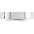 thumbnail image 3 of Avariah Diamonds Solid 10k White Gold 5.2mm Lightweight Flat Wedding Band Size 8 - Ring Size 8.0, 3 of 7