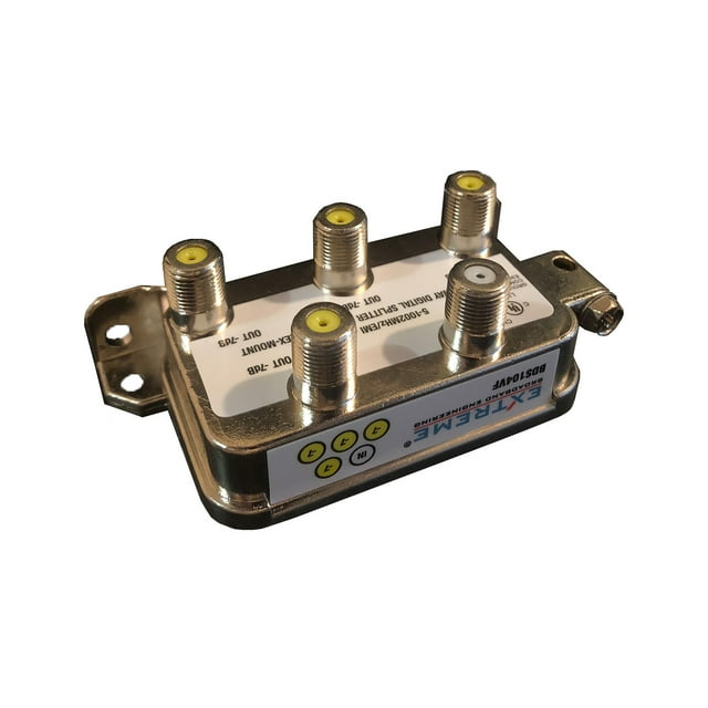 Divisor Digital de 4 vías Extreme Broadband BDS104VF