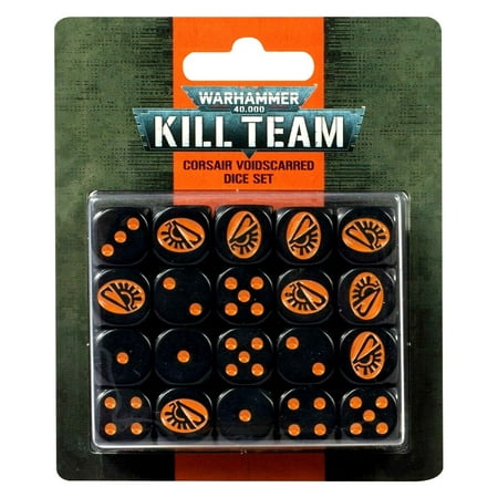 Games Workshop Warhammer 40K Kill Team: Corsair Voidscarred Dice GWS 102-95 price history on PriceWatchPro