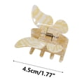 thumbnail image 3 of Pinzas para el cabello de acetato con un toque avanzado, pinzas de colores súper llamativos para la nuca femenina, accesorios para el cabello., 3 of 4