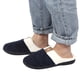 thumbnail image 5 of Zapatillas de interior suaves con suela antideslizante, tallas 44-45, pantuflas cálidas de invierno para mujer y hombre, 5 of 8