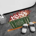 thumbnail image 3 of asddcavvf Carpet With Floor Shape Interesting Garbage Fire Mat Carpet Welcome Floor Mat Christmas Indoor and Outdoor Bathroom Decoration（The Throw Blanket Cold Throw Blanket Small Kids Rugs, 3 of 5