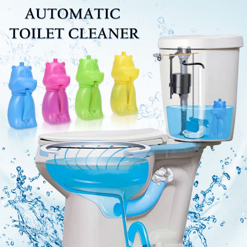 4PCS Automatic Toilet Bowl Cleaner, Toilet Tank and Bathroom Cleaning