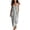 Gray#01, variant on Womens Summer Dress Square Neck Sleeveless Maxi Dresses Comfy Gauze Cotton Dress with Pockets 2026 Boho Loose Flowy Long Dress Navy,XL