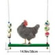 thumbnail image 4 of Columpio de escaleras de aves de corral de patio trasero,Escalera de pollo para de gallinero,pájaros juguetes masticar perca subir loros,jaula para mascotas accesorio para colgar jinwen Columpio de escaleras de aves de corral de patio trasero, 4 of 8