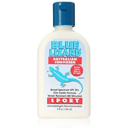 Blue Lizard Australian Sunscreen SPF 30+ Sport 5 oz (Pack of 3)