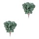 thumbnail image 4 of Wosthever 10 hojas artificiales no tóxicas de seda, tallos de hojas de plantas artificiales ecológicas y degradables. Type1 NO1, 4 of 6