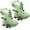 Green Dinosaur, variant on 2PCS Matte Dinosaur Animal Balloons Cute inflatable dinosaur Foil Balloons for Dinosaur themed Birthday Party Baby Shower Decoration Kids Jungle Theme Birthday Party Supplies Decor