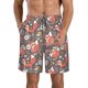 thumbnail image 1 of Balery Foxes Traje de Baño Estilo Hawaiano para Hombre, Shorts de Secado Rápido con Bolsillos-Medium, 1 of 6