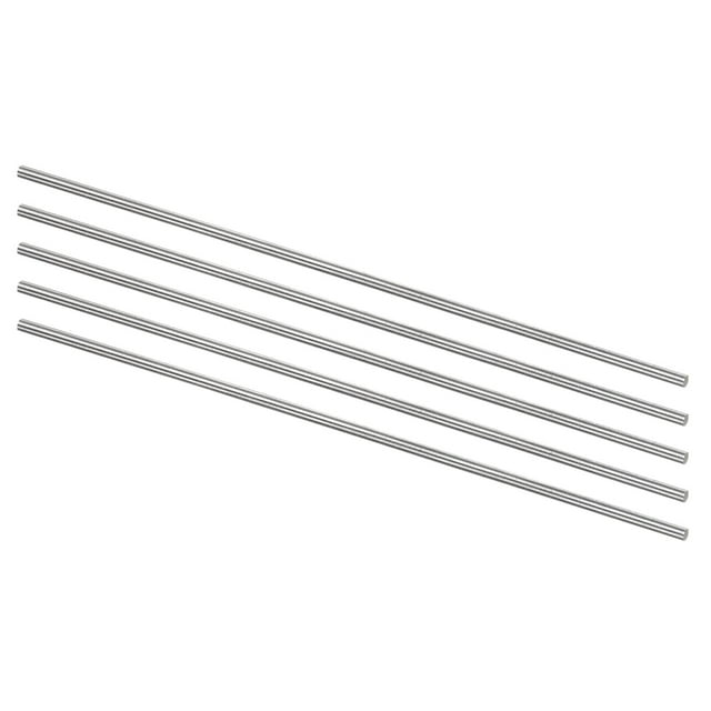 Unique Bargains Round Metal Rods 2.2mm x 150mm High Speed Steel (HSS) Lathe Bar Stock Tool 5 Pieces