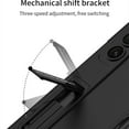 thumbnail image 6 of SaniMore Case for Samsung Galaxy Z Fold 5 7.6" 2023, Magnetic Pen Slot Hinge Protection Foldable Bracket [HD Tempered Film Screen Protctor] Full Protection Shockproof Stand Shell, Gray, 6 of 10