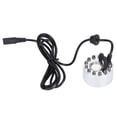 thumbnail image 1 of Mist Maker, Fountain Pond Fish Tank  Atomizer, 12 LED Light Pets For Fish Tank Animals Aquarium UK Plug 110~240V, 1 of 8