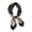 Z8-Black, variant on Miaoju Silk Women Small Square Neck Scarfs Lightweight Headscarf Printed Neckerchief Gift Packed