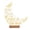 multicolor#02, variant on weibbin Acrylic Desktop Decoration Holiday Gift Ornament for Mother's Day Love Heart Shape with Solid Wood Base 5.90x5.90x0.39in Multicolor