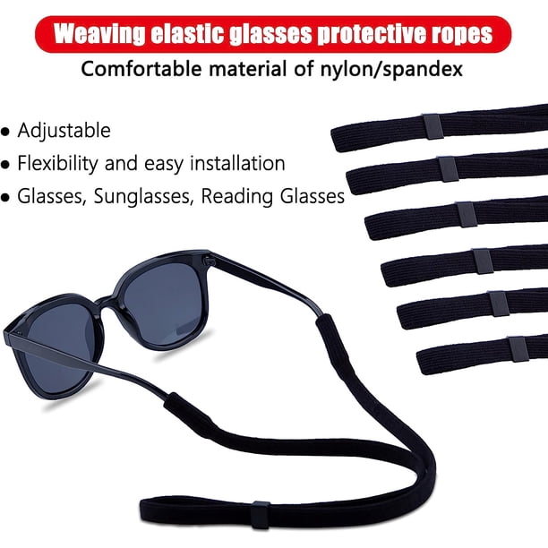 Croakies Glasses Strap For Men 5pcs Elastic Sports Glasses Strap