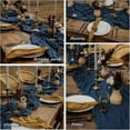 thumbnail image 6 of 12 Pack 10Ft Cheesecloth Table Runner 35x120 Inch Boho Gauze Table Runner Cheese Cloth Long Romantic Table Runners for Wedding Bridal Shower Birthday Party Table Decor (Dusty Sage Green), 6 of 10