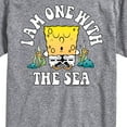 thumbnail image 3 of SpongeBob SquarePants - I'am One With The Sea - Men's Short Sleeve Graphic T-Shirt, 3 of 6