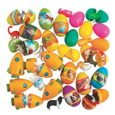 Mega Filled Easter Eggs Asst. - Party Supplies - 240 Pieces