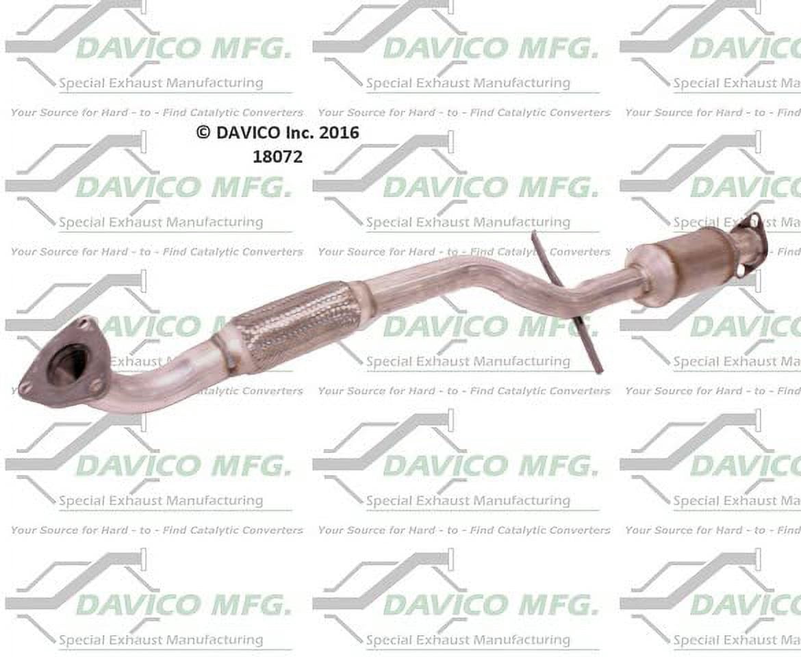 Davico Mfg 18072 Direct-Fit Catalytic Converter