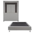 thumbnail image 1 of Box Base Cama Individual + Cabecera Bora Gris, 1 of 7