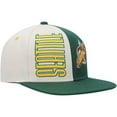 thumbnail image 3 of Men's Mitchell & Ness Cream/Green Seattle SuperSonics Hardwood Classics Pop Snapback Hat, 3 of 5