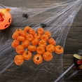 thumbnail image 6 of JeashCHAT Fall Artificial Mini Pumpkins Harvest Cute Simulation Small Pumpkins for Halloween Thanksgiving Office Home Kitchen Garden Decor, 12 Orange, 6 of 6