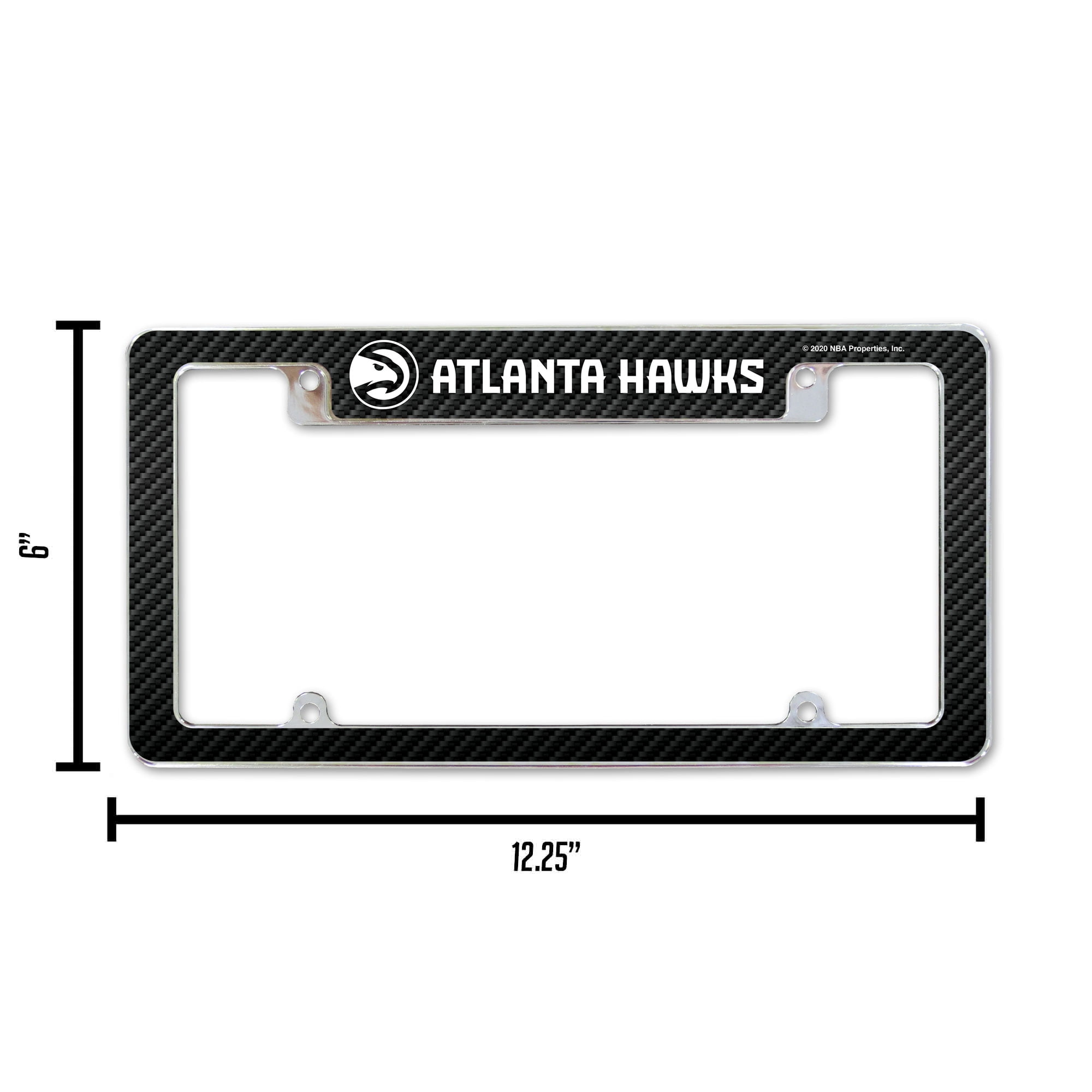 HAWKS - ATL CARBON FIBER DESIGN ALL OVER CHROME FRAME