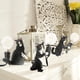 thumbnail image 4 of Lámpara de escritorio de resina Zulema con forma de gato Negro 100x60x140mm, 4 of 8