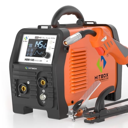 Update 4-in-1 MIG-Welder with MMA Lift-TIG/ Flux Core MIG No Gas/Spool Gun,Home