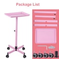 thumbnail image 4 of Bestauty Hair Color Tray with Wheels and Adjustable Storage Shelf for Salon Professionals, 4 of 6