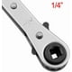 thumbnail image 5 of Refrigeration Ratchet Wrench For For Service Squares Port Valves Tool Reversible Chrome Plateds Heavy Duty Spanner For For Compressor, 5 of 8