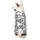 thumbnail image 1 of Fotbe Hand Drawn Snake Sudadera con Estampado para Perros Pequeños – Suéter con Capucha para Mascotas, Tela Suave de Forro Polar con Bolsillo-Small, 1 of 7