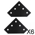 thumbnail image 1 of Runquan 6x2x 5 Hole Joint Board Plate Joining Plate Bracket for 3D Printer Accessories 5, 1 of 8