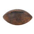 thumbnail image 4 of Training Football Size 9 Rugby Ball PU Comfortable Grip Vintage Design, 4 of 7