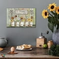 thumbnail image 2 of Kitchen Canvas Wall Art - Rustic Kitchen Pictures for Wall Decor, Farmhouse Kitchen Scene Pictures For Kitchen, Kitchen Art Picture Framed Canvas Print For Dining Room 12x18, 2 of 6