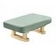 thumbnail image 2 of Taburete acolchado para pies, pequeño banco otomano bajo, taburete rectangular corto, reposapiés con patas de madera para cambiar zapatos, puerta y, 2 of 9