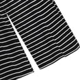 thumbnail image 5 of Bosfbaoi Plus Size 2 Piece Sets For Women Striped Tank Top Elastic Waist Trousers Loungewear Sets Pajama Set, 5 of 5