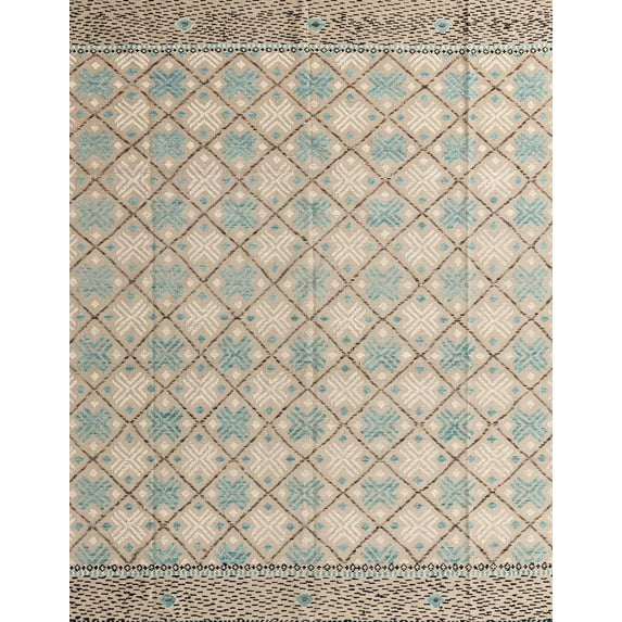 Ahgly Company Machine Washable Indoor Rectangle Abstract Bullet Shell Brown Area Rugs, 5' x 8'