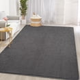 thumbnail image 4 of Alfombra Gifeas, grande, ultrasuave, moderna, 120 x 180 cm, gris oscuro, 4 of 9
