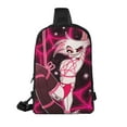 thumbnail image 6 of Angel Dust Dance Hazbin Hotel Sling Bag For Women And Men Crossbody Backpack Chest Bag Diagonally Dual Pocket Daypack Purses For Travel Hiking Gym Running, 6 of 8