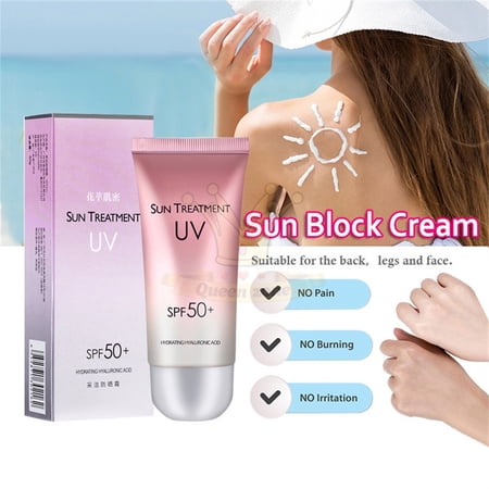 60ml Intensive UV Sunblock Cream SPF50+ PA+ Sun Block Cream Sunscreen Sun Cream Refreshing Sunscreen