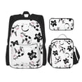 thumbnail image 1 of Balery Cute Cow and Milk Stains Mochila Escolar 3 en 1 para Niños - Mochila Resistente con Lonchera Térmica y Estuche - Mochila Escolar para Niños y Niñas, 1 of 7