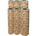 thumbnail image 4 of Jillson & Roberts Gift Wrap, Mushroom Forest, Half Ream 417 feet x 30 inches, 4 of 5