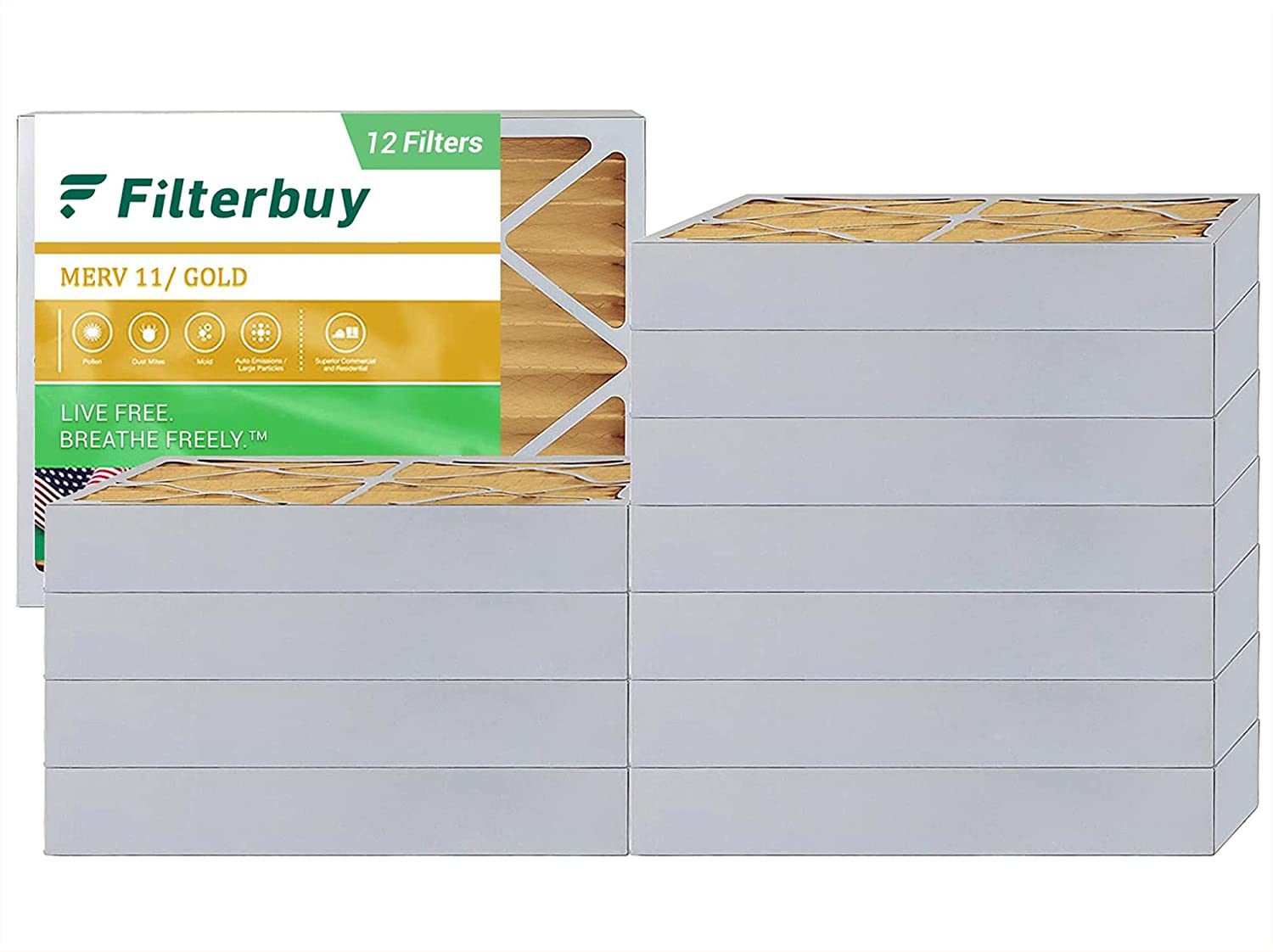 Home & Garden Home 12 Pack 20x23x1 Ultra Allergen Merv 11 Replacement